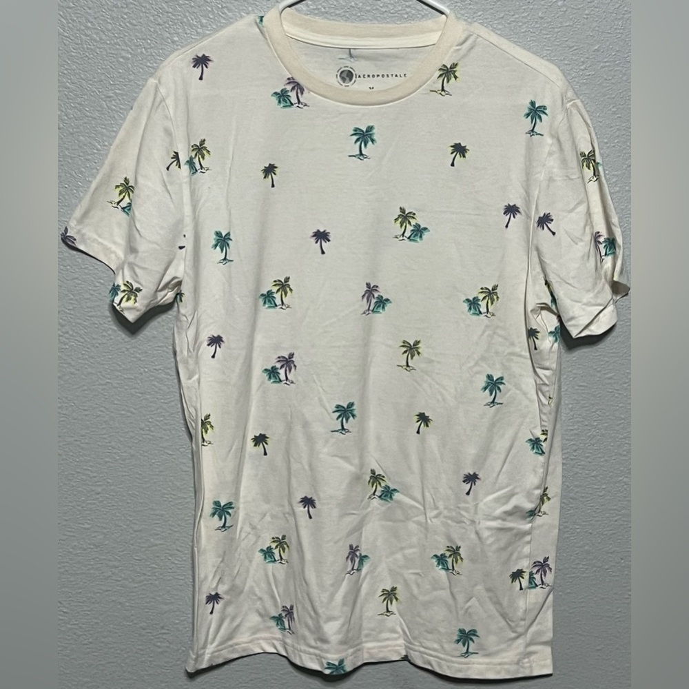 Mens Aéropostale Palm Tree T-Shirt